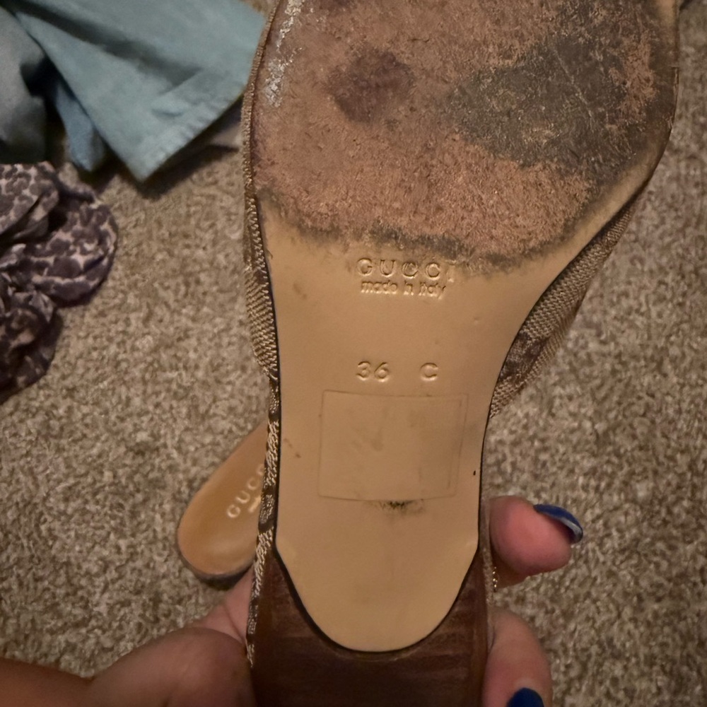 VINTAGE Gucci low heels sandal! - Picture 3 of 3
